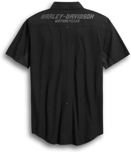 Harley-Davidson Men's Performance Ripstop & Mesh Shirt - 96370-20VM in Kuwait