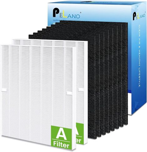 115115 Filter Replacements C535 Replacement Filters For Winix PlasmaWave C535, 5300, 6300, 5300-2, 6300-2, P300, 9000, 5000, 5000B Air Purifier, for Winix Size 21 Filter A - 2 Pack Hepa in Saudi Arabia