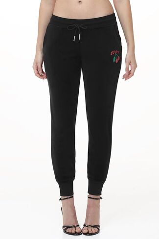 Juicy Couture Women's Rib Waist Cherry Jogger in Kuwait