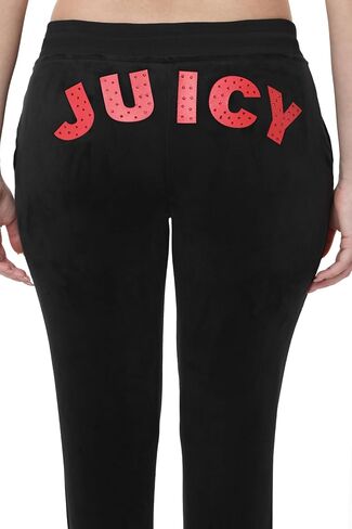 Juicy Couture Women's Rib Waist Cherry Jogger in Kuwait