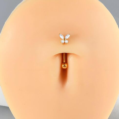 Rook Piercing Jewelry 16G - ASTM F136 Titanium Rook Earrings, Eyebrow Ring,Curved Barbell Body Jewelry in Kuwait