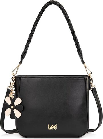 Lee Shoulder Bag for Women, Convertible Cute Crossbody Purses with Detachable Strap, Top Handle Handbag for Daily Travel Work in Kuwait