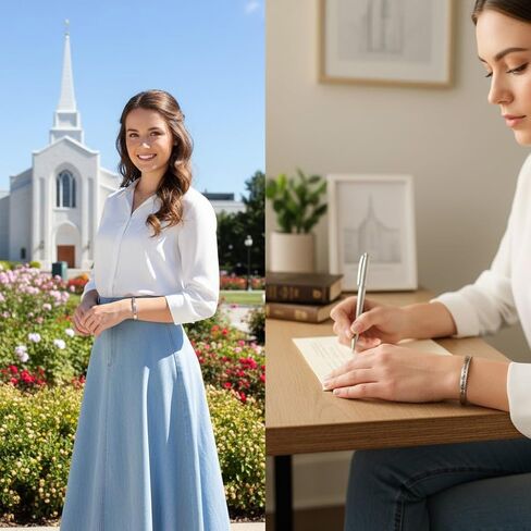 سوار LDS "انظر إلى المسيح" - لا تشك ولا تخف | D&C 6:36 الكفة المنقوشة بالكتاب المقدس - الفولاذ المقاوم للصدأ ذهبي/ذهبي وردي/فضي - مجوهرات إيمانية قابلة للتعديل للنساء هدية مسيحية تبشيرية in Kuwait