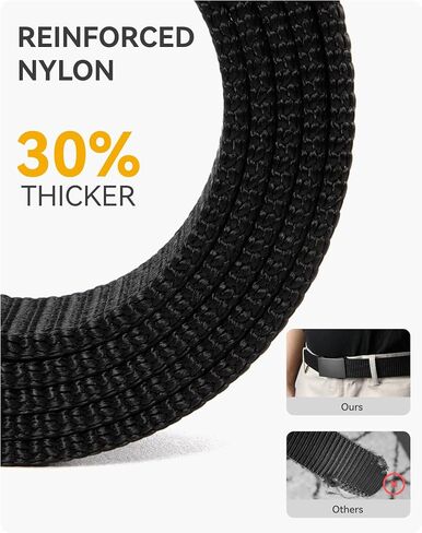 CHAOREN Ratchet Belts for Men - 31mm Nylon Web Belt for Golf Tactical Work Casual, Adjustable Webbing with Ratcheting Buckle in Saudi Arabia