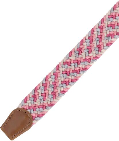 Unisex Braided Stretch Belts, Multicolored Elastic Woven Golf Jean Belt Waistband for Men and Women in Kuwait