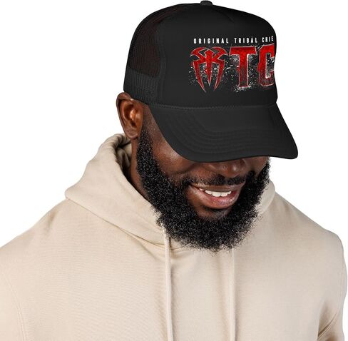 Roman Reigns OTC Foam Trucker Hat Pro Wrestling Original Tribal Chief Hat in Kuwait