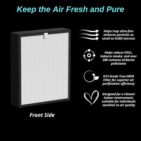 6 Pack - True HEPA Filter R - Replacement for Honeywell - HPA300/200/100 Series and HPA5000 Series Honeywell Air Purifiers in Saudi Arabia