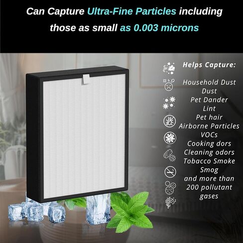6 Pack - True HEPA Filter R - Replacement for Honeywell - HPA300/200/100 Series and HPA5000 Series Honeywell Air Purifiers in Saudi Arabia