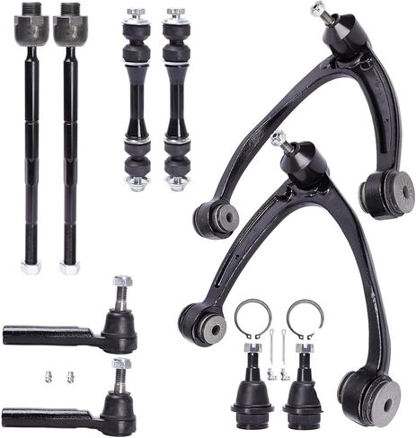 Front Upper Control Arms Suspension Kit Fit for Cadillac Escalade, Fit for Chevrolet Avalanche Silverado Suburban 1500 Tahoe, Fit for GMC Sierra Yukon 2007-2014 K80669 K80670-10 pcs in Kuwait