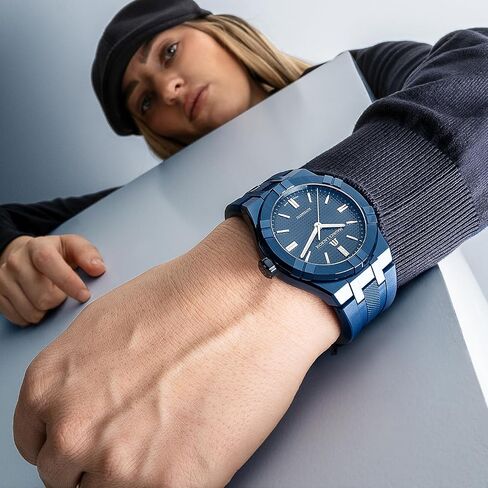 Maurice Lacroix Aikon Automatic Blue Pvd Limited Edition Watch | 39mm | AI6007-PVC00-430-4 in Kuwait