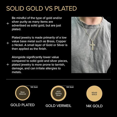 RP Solid 14K Gold Star of David Pendant for Men & Women, Authentic Handcrafted Star of David Necklace Pendant Only for Women & Men, Heirloom Quality Piece with Premium Jewelry Box, Dainty & Subtle Size in Kuwait
