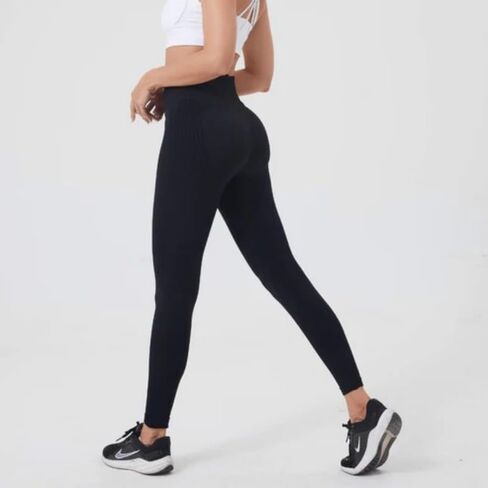 Ionix Labs Sculpt 3D – Lift & Smooth Leggings (2-Pack Black,L) in Saudi Arabia