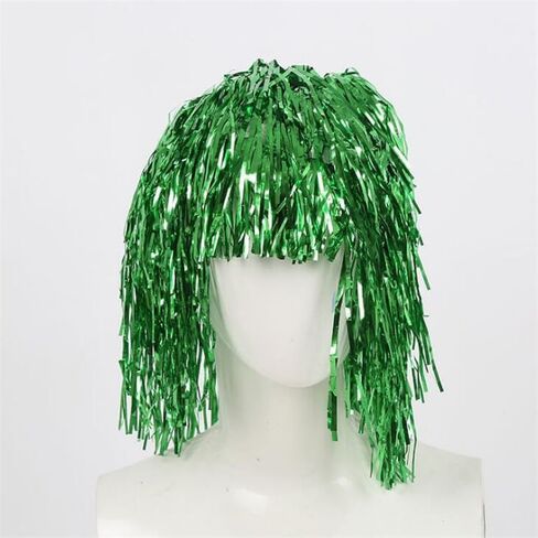 Soccer Cheerleading Costume Set with Pom Poms, Tinsel Wig, Hula Skirt, Whistle, and Tattoo Stickers, Football Fan Party Props in Saudi Arabia