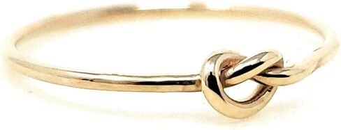 10k Solid Gold Tight Knot Ring in Saudi Arabia