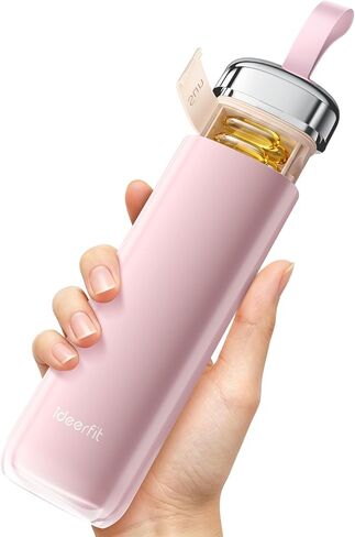 Stylish 7-Day Pill Organizer, Compact Travel Pill Box Case with Built-in Desiccant & Secure Individual Lids, Triple-Protection Weekly Pill Case for Vitamins, Fish Oil & Supplements, Pink in Saudi Arabia
