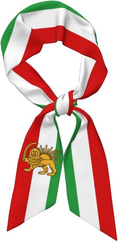 Mexico Mexican Flag Head Scarf Women'S Fashion Neck Satin Scarfs For Bag Long Thin Hair Scarves Gift in Kuwait