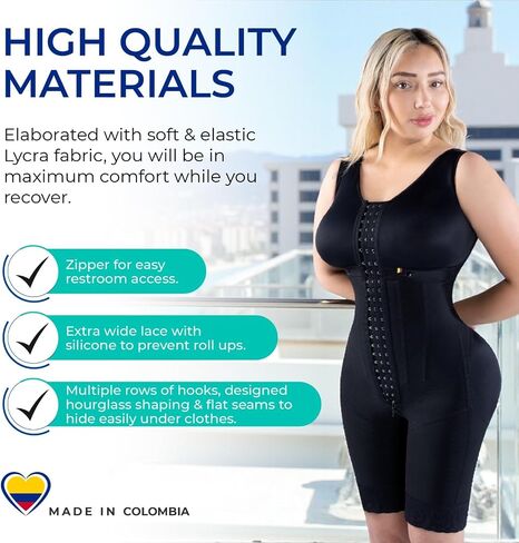 Lipo Express Stage 3 Colombian BBL Faja- Post Surgical Recovery Shapewear For Tummy Tucks Lipo360 or BBL With Corset in Saudi Arabia