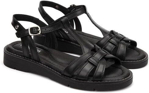PIKOLINOS Roquetas W9B-0789 Women's Sandals-Black 8.5 in Kuwait