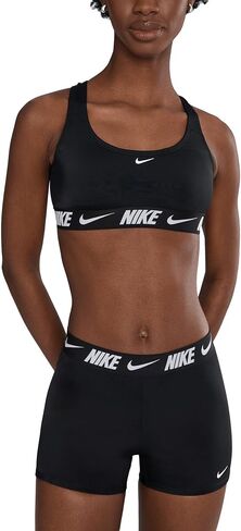 Nike Women's Logo Tape Racerback Bikini Top in Kuwait