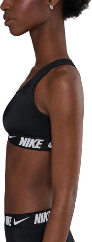 Nike Women's Logo Tape Racerback Bikini Top in Kuwait