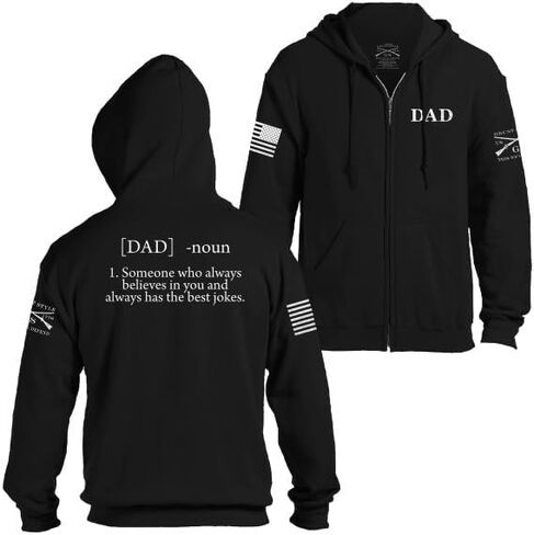 Grunt Style Dad Defined Full-Zip Hoodie in Kuwait