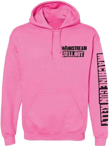 Machine Gun Kelly Hoodie Pink Face Logo Official Unisex Pink Pullover in Saudi Arabia
