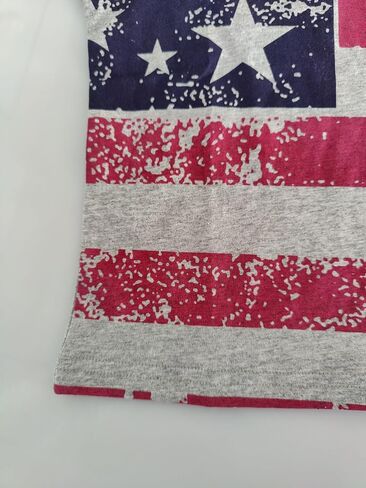 Boys American Flag Tank Top, Sleeveless Crew Neck Distressed USA Flag Graphic Cotton Casual Tank Shirt,for Kids 2-8Y in Kuwait
