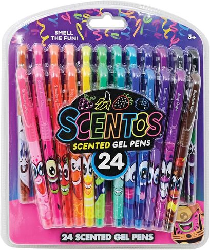 Scentos Scented Gel Pen- Neon- 24pc in Kuwait
