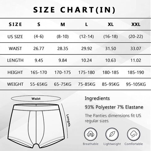 6PCS Mens Boxer Briefs Graphic Letter Print, Street Style Printed Underwear for Men, Fancy Graphic Soft Male Trunk Underwear in Kuwait