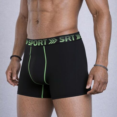 5 Pack Mens Athletic Boxer Briefs, Performance Sport Underwear for Men, Moisture Wicking and Breathable Underwear in Kuwait
