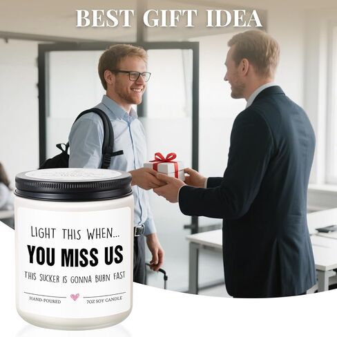 Farewell Gifts for Coworkers Coworker Leaving Gifts for Women Farewell Decorations Party We Will Miss You Decorations Goodbye Gift for Coworkers Going Away Gift for Coworker Women Lavender Candle in Saudi Arabia