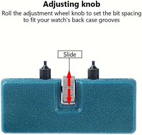 Professional Watch Back Cover Opener Kit Tool, Lightweight Handle in Kuwait