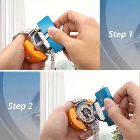 Professional Watch Back Cover Opener Kit Tool, Lightweight Handle in Kuwait