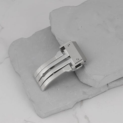 SING F LTD 22mm Stainless Steel Watch Buckle Compatible with HUBLOT Watch, Silver in Kuwait
