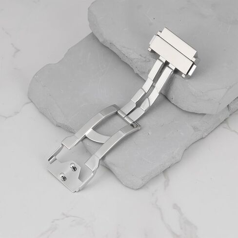 SING F LTD 22mm Stainless Steel Watch Buckle Compatible with HUBLOT Watch, Silver in Kuwait