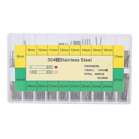 Replacement Watch Band Pins Friction Bar, 1.2mm Thickness Watch Accessories for Bracelets 8-27mm Diameter in Saudi Arabia