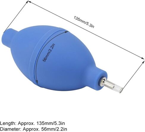 Blue Rubber Soft Cleaning Wristwatch Parts Cleaner Tool Dust Air Blower Pump Watch Accessory Watch Repair Tools and Kits Pocket Watch Chains in Kuwait