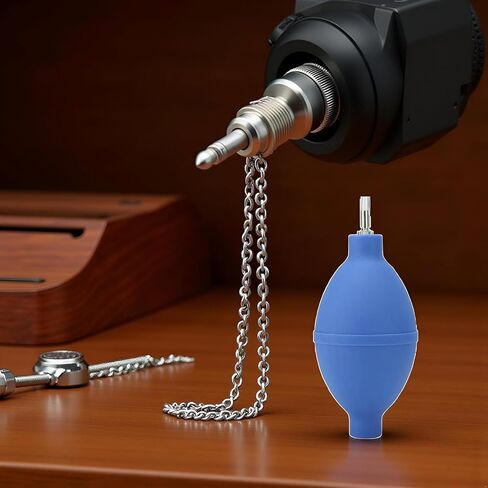 Blue Rubber Soft Cleaning Wristwatch Parts Cleaner Tool Dust Air Blower Pump Watch Accessory Watch Repair Tools and Kits Pocket Watch Chains in Kuwait