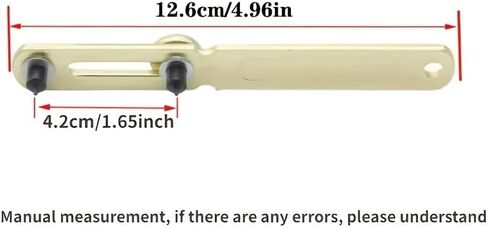 Metal Watch Opener Tool - Back Cover Removal for Battery & Repair, 2-Prong Watch Case Opener, Stainless Steel Professional Watch Repair Kit in Kuwait