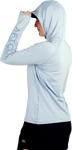 AFTCO Women's Samurai Sun Protection Hooded Shirt in Kuwait