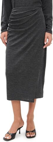 Vince Women's Waist Draped Midi Skirt in Kuwait