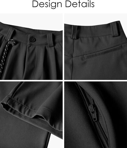 Bakyarder Women’s Mid Rise Barrel Leg Pants Baggy Casual Trousers Pleated Loose Fit Wide Leg Streetwear Pants in Saudi Arabia