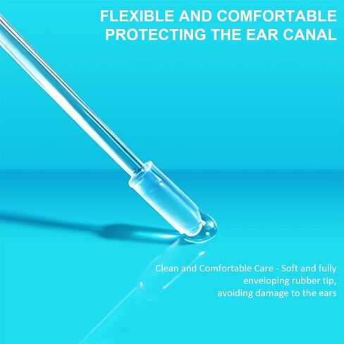 48Pcs Sticky Ear Cleaning Stick, Gentle Reusable Ear Wax Removal Tools Adhesive Ear Pick with Soft Spiral Head for Adults Home Personal Care Hygiene Kit (2 Boxes/48 Pcs) in Saudi Arabia