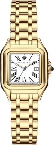 PIERRE RICHARDSON PR1102 Women's Watch - Stainless Steel Japanese Quartz Watch, 5ATM Water Resistant, Scratch-Resistant Sapphire Crtystal Glass, Reloj para Mujer in Saudi Arabia