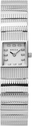 Breda 'Groove' Silver and Metal Bracelet Watch, 16MM in Saudi Arabia