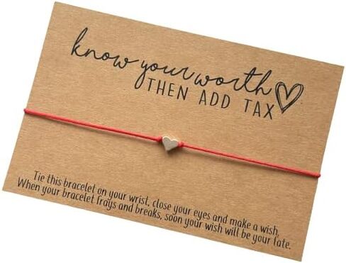 Know your worth Wish bracelet encouragement birthday gift friendship bracelet cord wish bracelet in Kuwait
