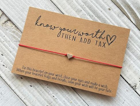 Know your worth Wish bracelet encouragement birthday gift friendship bracelet cord wish bracelet in Kuwait