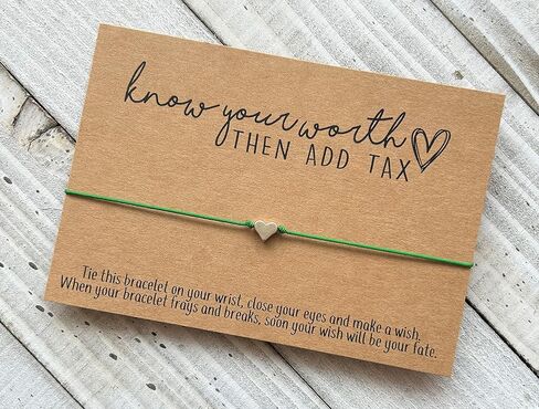 Know your worth Wish bracelet encouragement birthday gift friendship bracelet cord wish bracelet in Kuwait