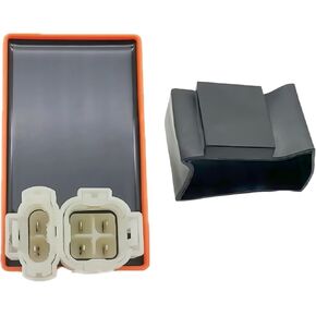 6 Pin AC Racing CDI Box Motorcycle Ignition Control Unit for GY6 50cc 125cc 150cc Moped Scooter ATV Quad Go Kart Pit Dirt Bike（Orange） in Saudi Arabia