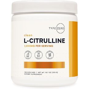 Type Zero L-Citrulline Base Powder, 3,000mg Per Serving - 100 Servings in Saudi Arabia